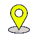 wired-lineal-53-location-pin-on-round-map
